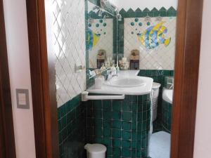 Koupelna v ubytování la casa della tartaruga