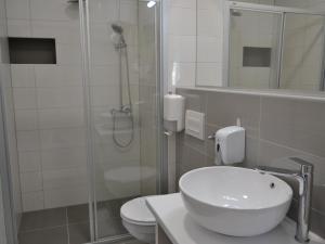 Kúpeľňa v ubytovaní VILLA ŠUŠANJ 1