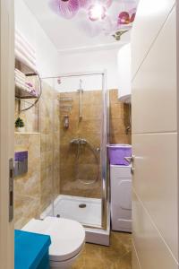Ett badrum på Lux Apartments Harmonia