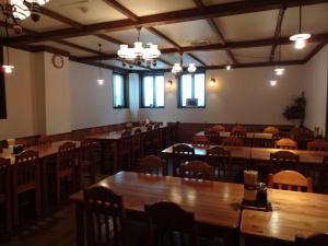 Restaurace v ubytování Highland Lodge Takegen