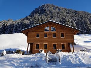 Neuberg Alm v zime