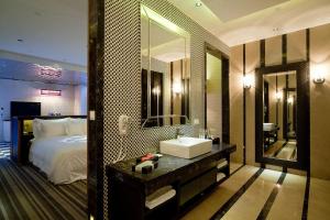 Katil atau katil-katil dalam bilik di Wego Funtel - Dazhi Branch