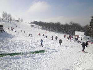 Sport-hotel Šibeniční vrch v zimě