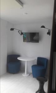 Posezení v ubytování Taos Single - Camping Du Nord