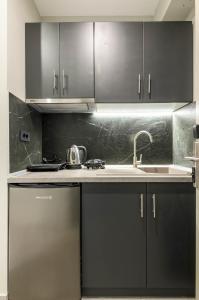 Köök või kööginurk majutusasutuses Artemis Apartments
