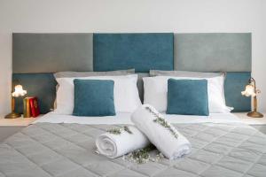 Postel nebo postele na pokoji v ubytování B&B Villa Romano