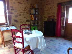 Knihovna v bed and breakfast