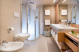 Koupelna v ubytování Hotel Spitaler