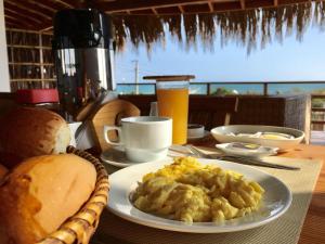 Možnosti raňajok pre hostí v ubytovaní Buena Vista Lobitos