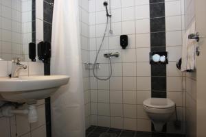 Koupelna v ubytování Sørmarka Konferansehotell