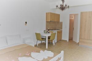 Kuchyň nebo kuchyňský kout v ubytování Stellar Apartments I