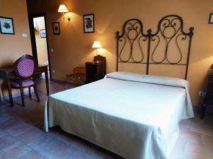 Postel nebo postele na pokoji v ubytování Cortebella B&B Rimini