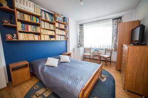 Knižnica v ubytovaní bed & breakfast