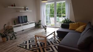 Posezení v ubytování Apartament w centrum