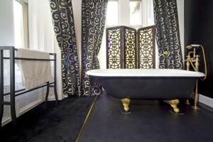 Postel nebo postele na pokoji v ubytování Kilchrenan House