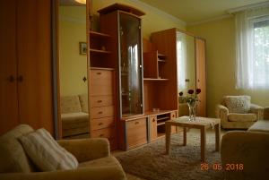 Posedenie v ubytovaní Berettyo Central Apartment