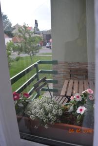 Balkón alebo terasa v ubytovaní Berettyo Central Apartment