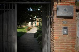 Certifikát, ocenenie alebo iný dokument vystavený v ubytovaní Villa Le Facezie B&B