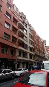 Bygningen som lejligheden ligger i