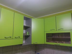 Kuchyň nebo kuchyňský kout v ubytování Apartment Centar Deluxe