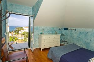 Posteľ alebo postele v izbe v ubytovaní All About the Sea - Riviera House near the center of Hvar