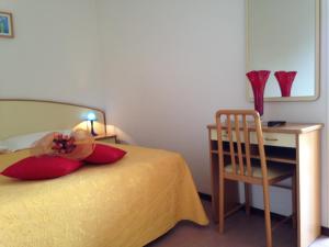 Postel nebo postele na pokoji v ubytování Hotel Antares