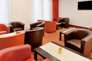 Khu vực lounge/bar tại Ibis Győr