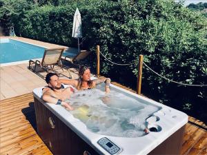 Hostia v ubytovaní Garden Relais Le Fontanelle