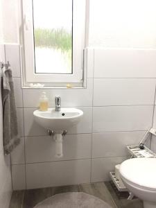 Kúpeľňa v ubytovaní Drevenica pod Horou
