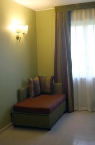 Istumisnurk majutusasutuses Hotel Orazio