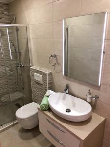 Ein Badezimmer in der Unterkunft Apartments Galic