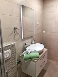 Ein Badezimmer in der Unterkunft Apartments Galic