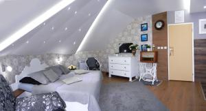 Posteľ alebo postele v izbe v ubytovaní Villa Lucia - Apartments&Rooms