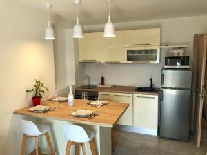 Küche/Küchenzeile in der Unterkunft Apartments Galic