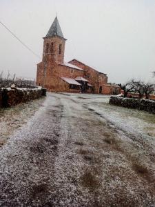 La Posada de Toribia durante l'inverno