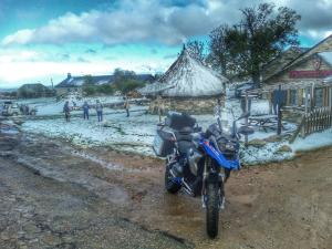 La Posada de Toribia durante l'inverno