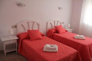 Krevet ili kreveti u jedinici u okviru objekta Casa Gonzalez