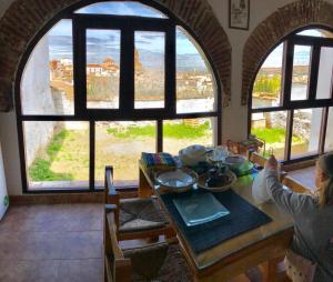 Posezení v ubytování La Casona de la Luz