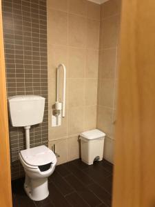 Koupelna v ubytování Hotel Paiva