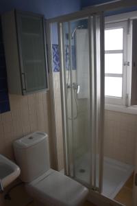 Koupelna v ubytování Vidrio Apartment