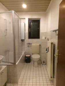 Koupelna v ubytování Abels Appartements