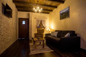 Posezení v ubytování Eco Villas Merak
