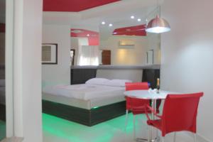 Postel nebo postele na pokoji v ubytování Motel Chalo