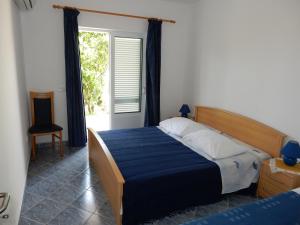 Posteľ alebo postele v izbe v ubytovaní Apartments Indira II