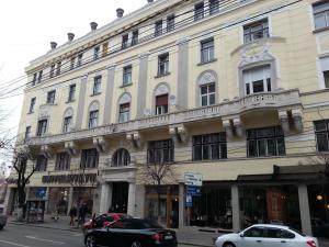 Budova, kde se apartmán nachází