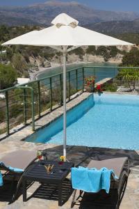 Bazén v ubytovaní Istron Luxury Villas alebo v jeho blízkosti