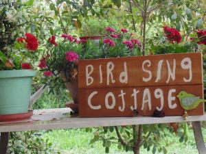 Zahrada ubytování Birdsing Cottage