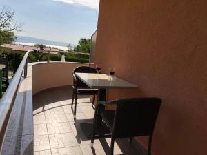 Balkón alebo terasa v ubytovaní Apartments Villa Učka