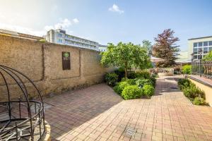 Jardín al aire libre en Hotel Pod Věží