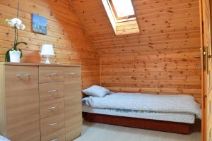 Letto o letti in una camera di Błękit